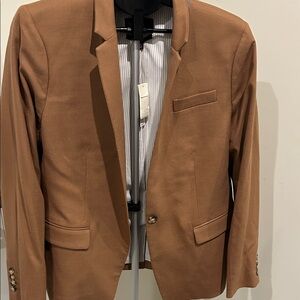 J Crew Womens Tan Blazer - brand new. Paid $198.00